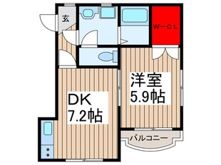 ヴィクトリーの物件間取画像